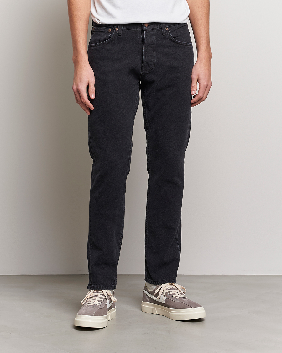 Herr | Jeans | Nudie Jeans | Grim Tim Organic Jeans Almost Black