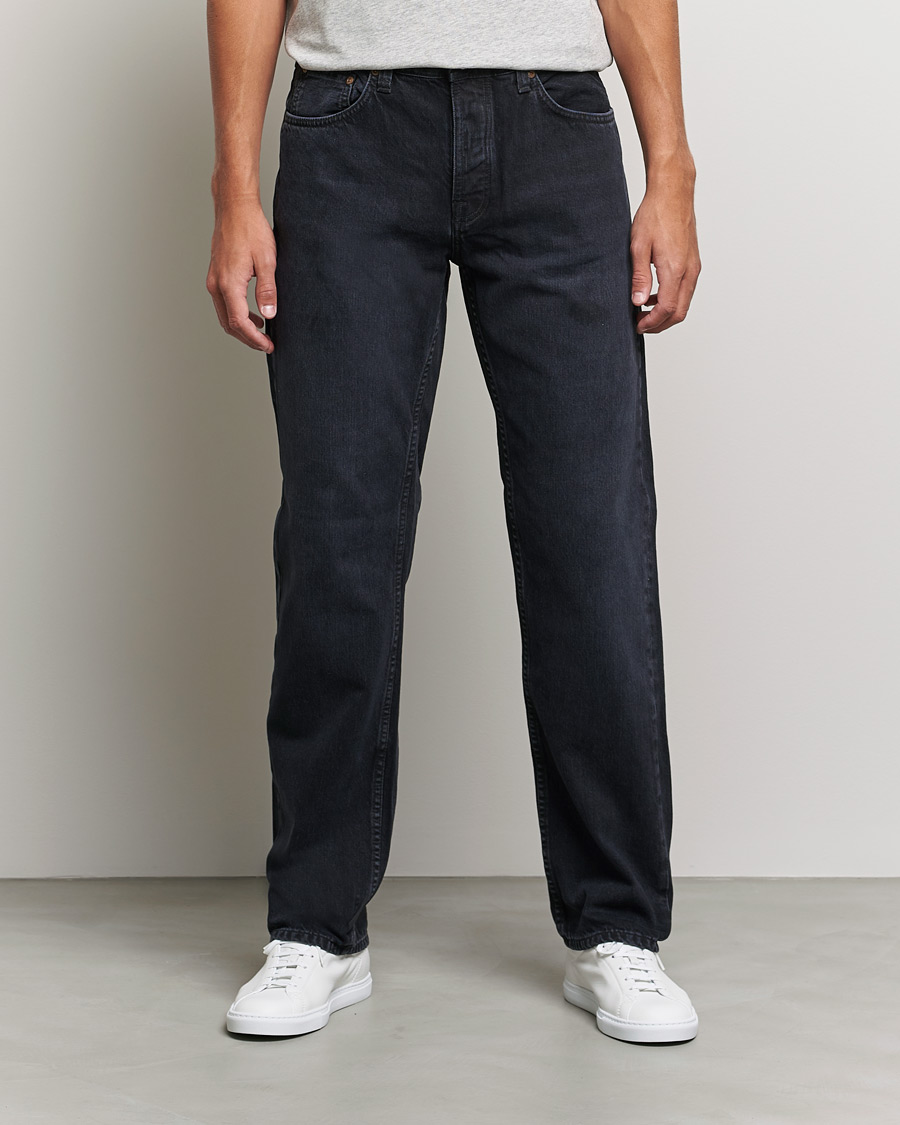 Herr | Svarta jeans | Nudie Jeans | Rad Rufus Organic Jeans Vintage Black