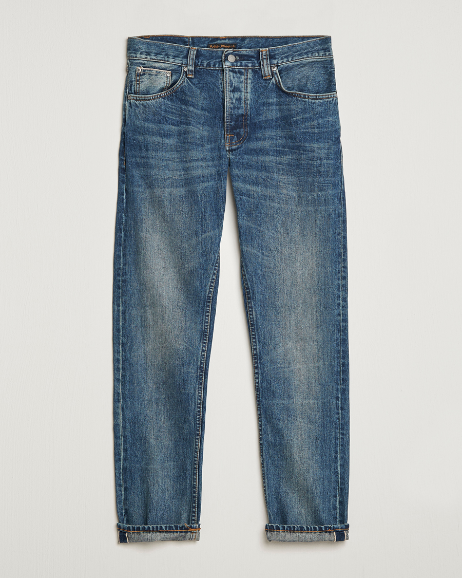 Herr | Jeans | Nudie Jeans | Steady Eddie II Organic Jeans Stormy Selvage