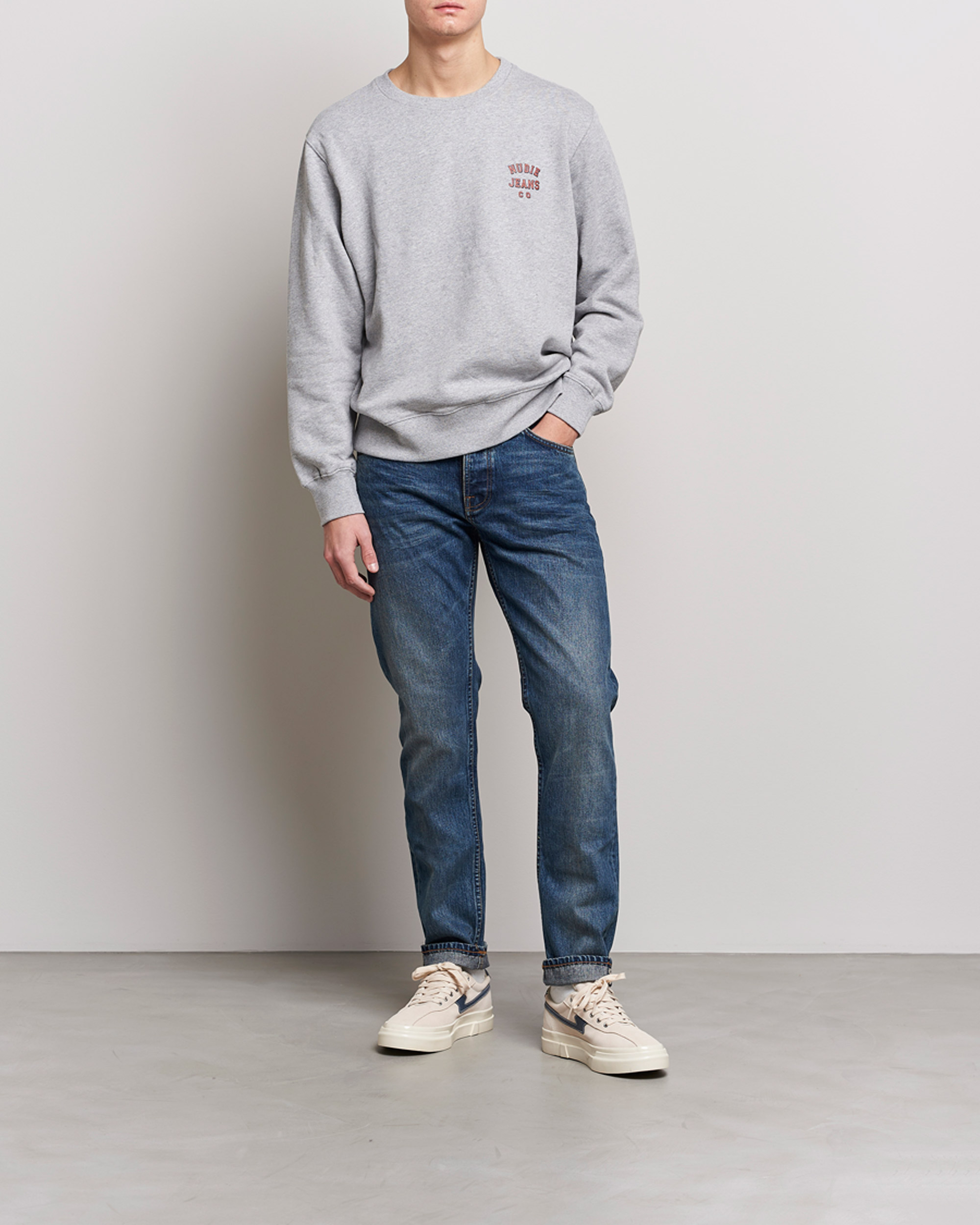 Herr | Jeans | Nudie Jeans | Steady Eddie II Organic Jeans Stormy Selvage