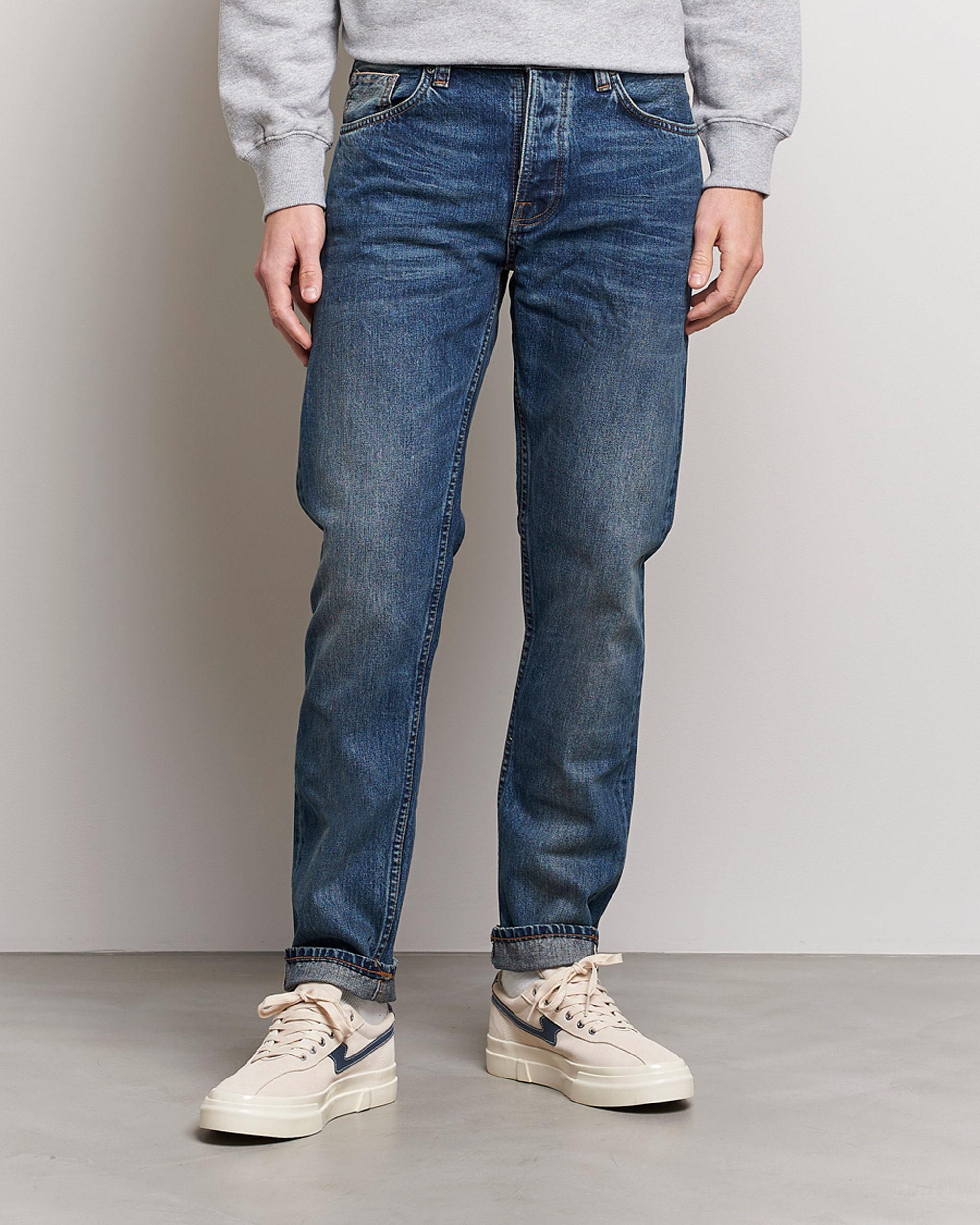 Herr | Jeans | Nudie Jeans | Steady Eddie II Organic Jeans Stormy Selvage