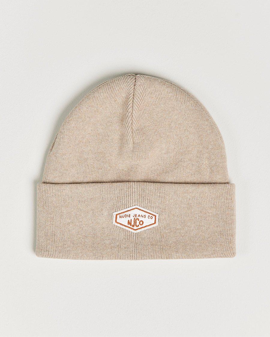 Herr | Nudie Jeans Falksson Beanie Beige | Nudie Jeans | Falksson Beanie Beige