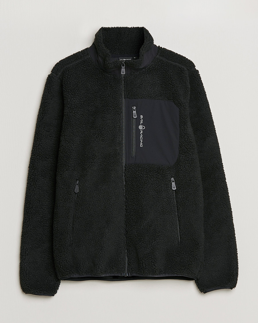 Herr | Tröjor | Sail Racing | Bowman Pile Zip Jacket Carbon