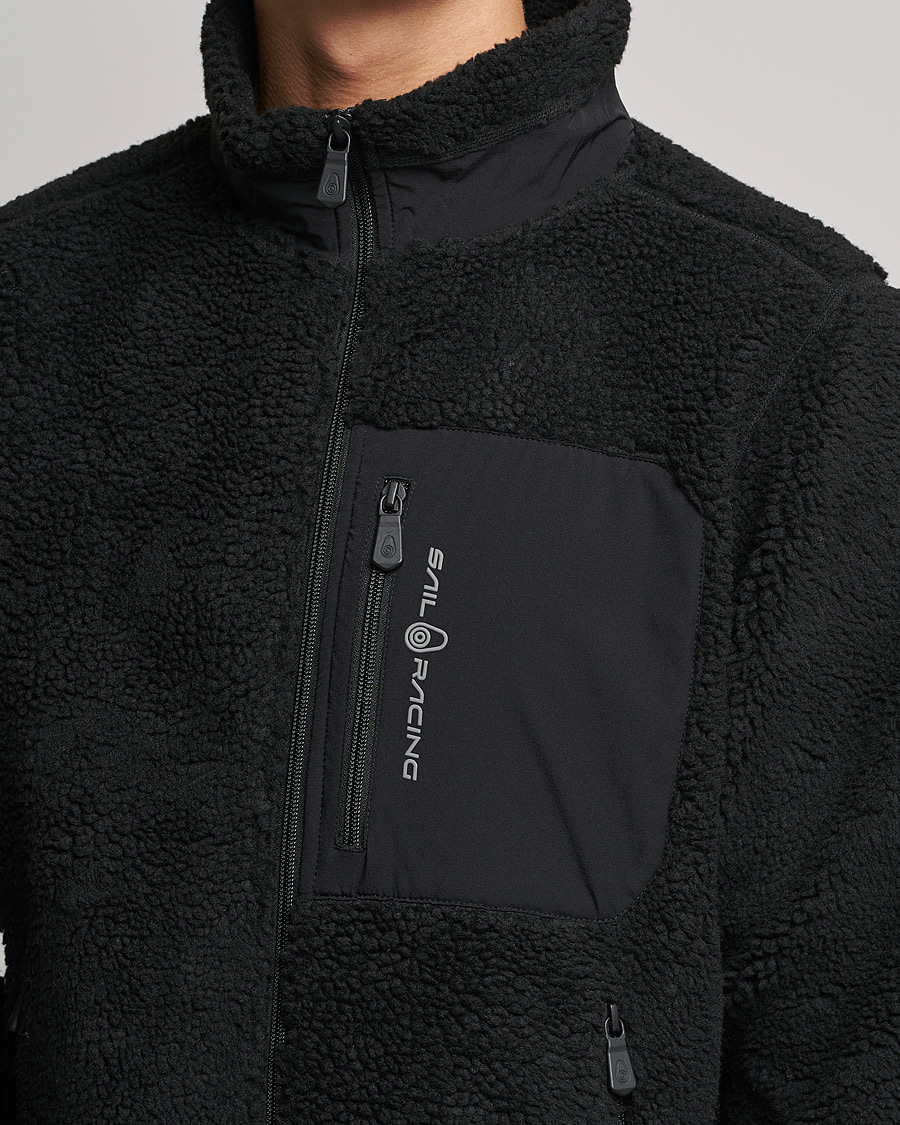 Herr | Tröjor | Sail Racing | Bowman Pile Zip Jacket Carbon