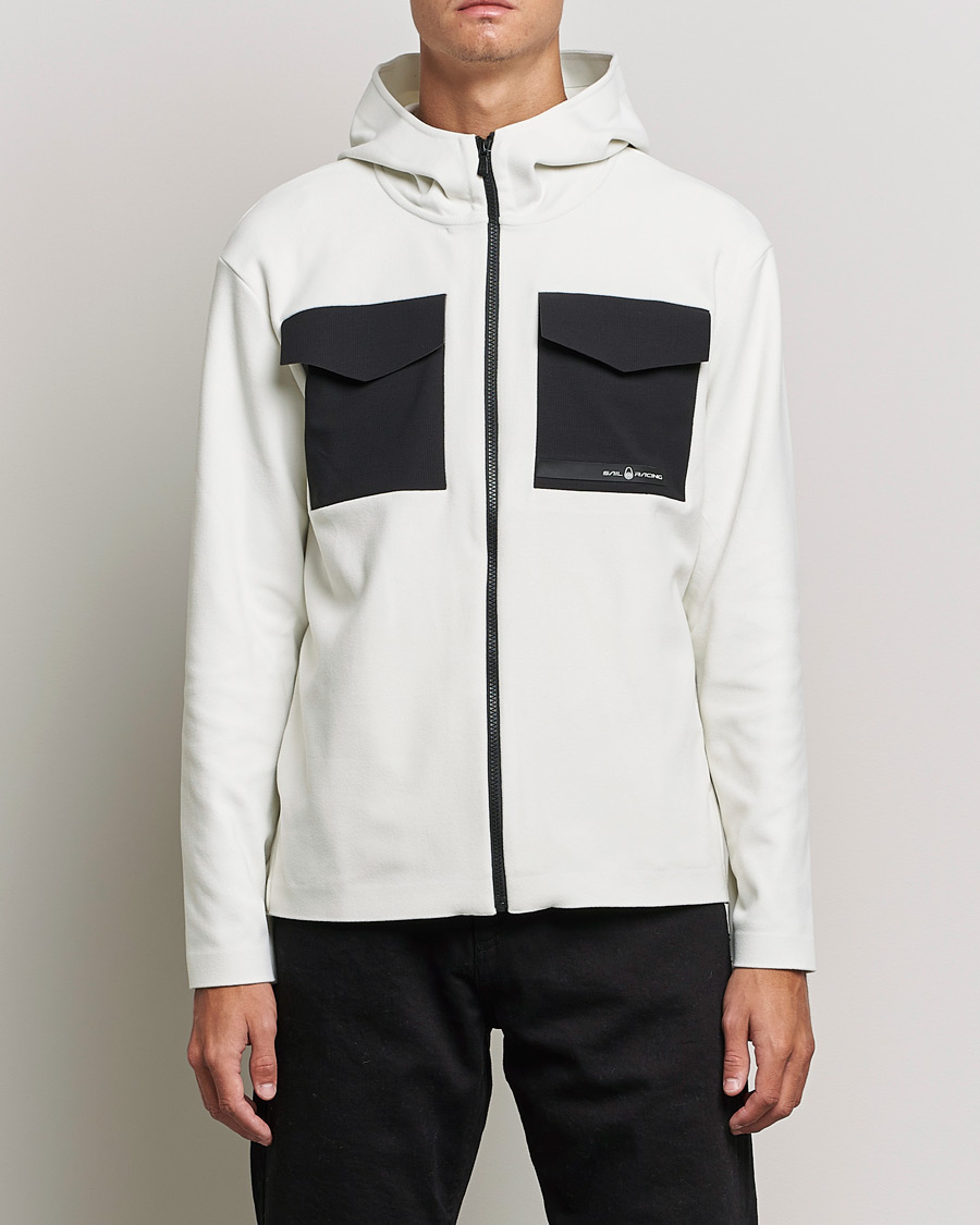 Herr | Tröjor | Sail Racing | Race Edition Tech Hood Storm White