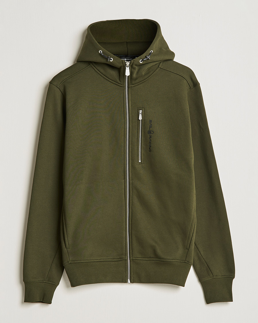 Herr | Tröjor | Sail Racing | Bowman Zip Hood Dark Forest