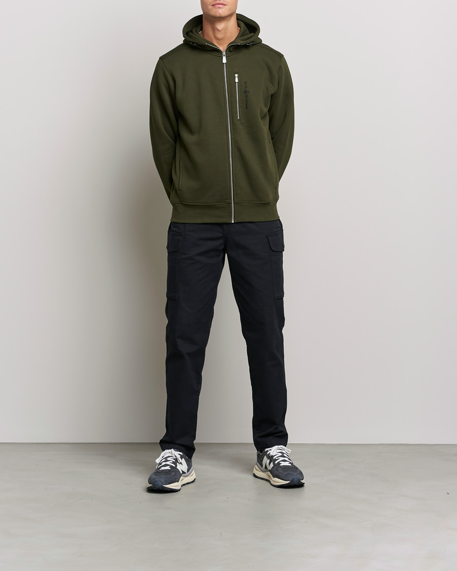Herr | Tröjor | Sail Racing | Bowman Zip Hood Dark Forest