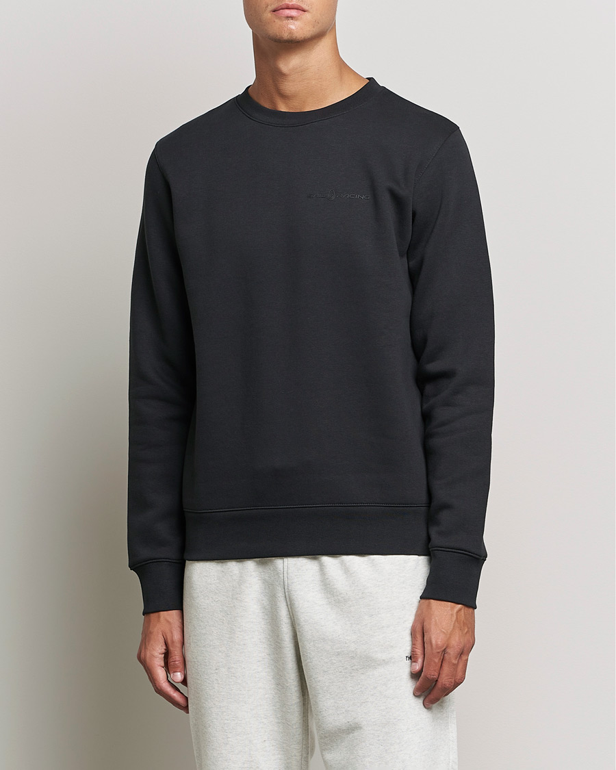 Herr | Tröjor | Sail Racing | Bowman Logo Sweater Carbon