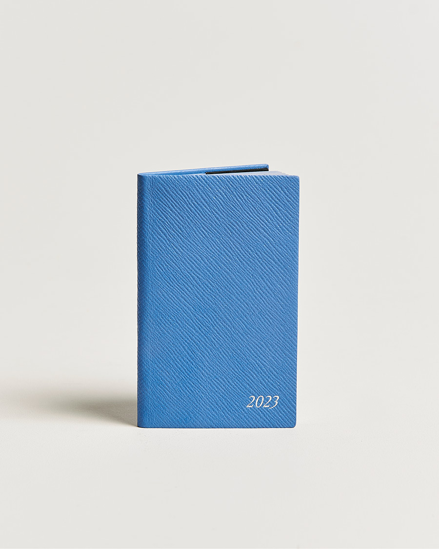 Herr | Smythson Panama Crossgrain Diaries 2023 Nile Blue | Smythson | Panama Crossgrain Diaries 2023 Nile Blue