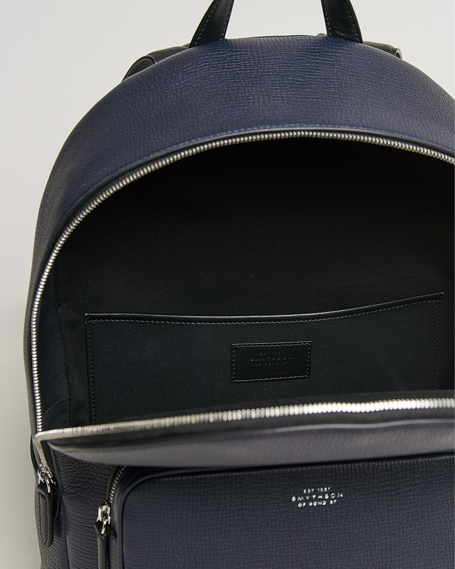 Herr | Smythson Ludlow Everyday Backpack Navy | Smythson | Ludlow Everyday Backpack Navy