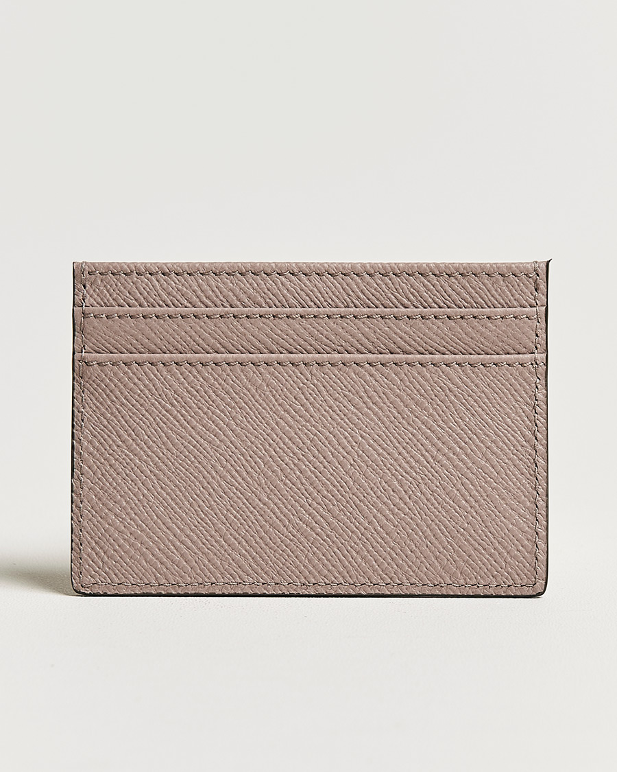 Herr | Smythson Panama Flat Cardholder Taupe | Smythson | Panama Flat Cardholder Taupe