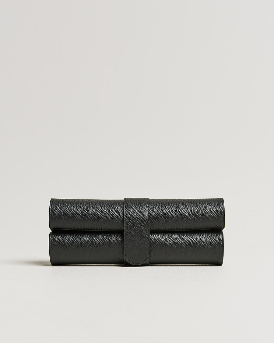 Herr | Spel & fritid | Smythson | Panama Travel Chess Roll Black