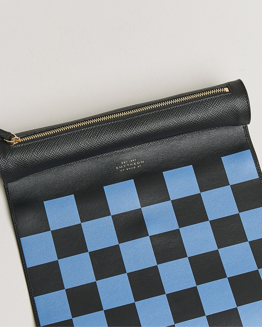 Herr | Spel & fritid | Smythson | Panama Travel Chess Roll Black