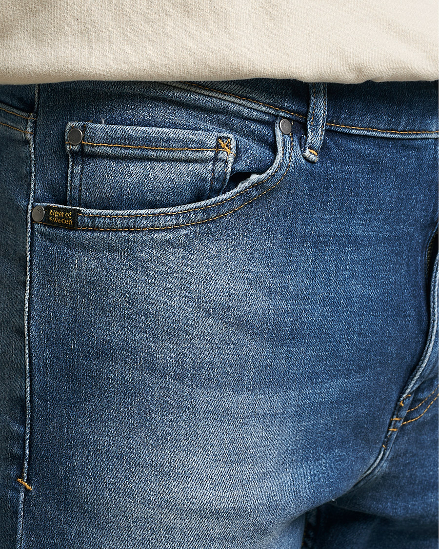 Herr | Jeans | Tiger of Sweden | Evolve Superstretch Jeans Royal Blue