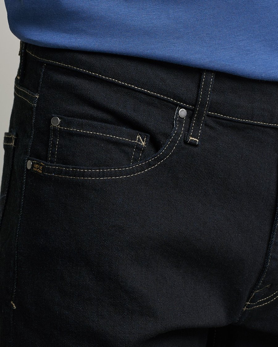 Herr | Jeans | Tiger of Sweden | Pistolero Stretch Cotton Jeans Black Blue