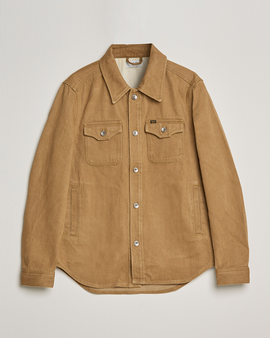 Herr | Jackor | Tiger of Sweden | Get Denim Jacket Light Camel