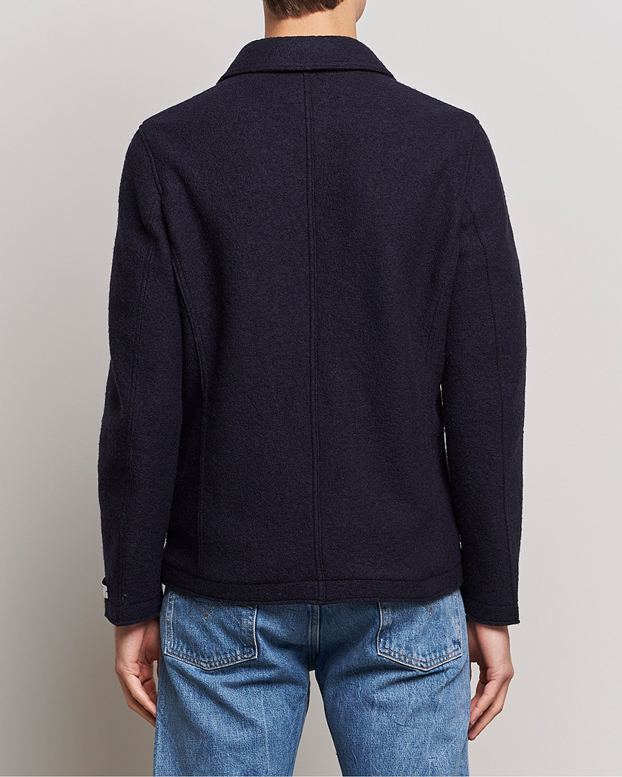 Herr | Kavajer | Tiger of Sweden | Gio Knitted Wool Blazer Light Ink