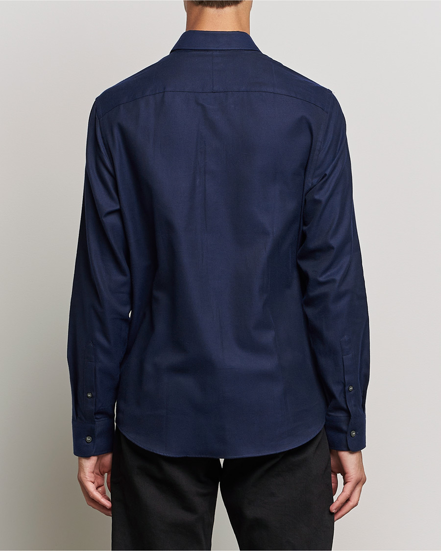 Herr | Skjortor | Tiger of Sweden | Sankt Cotton Shirt Light Ink