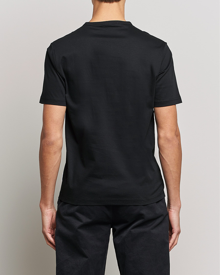 Herr | T-Shirts | Tiger of Sweden | Olaf Mercerized Cotton Tee Black