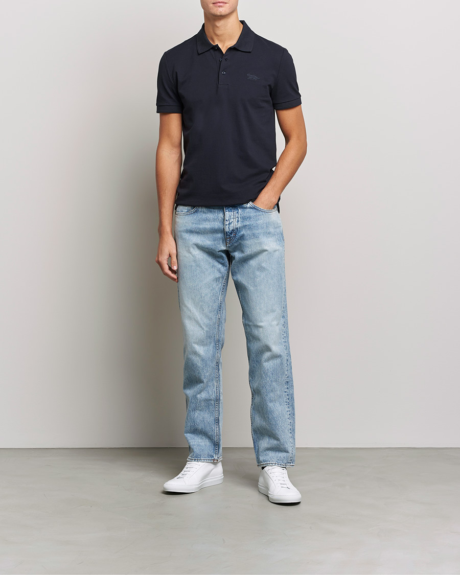 Herr | Tröjor | Tiger of Sweden | Darios Long Sleeve Piqué Light Ink