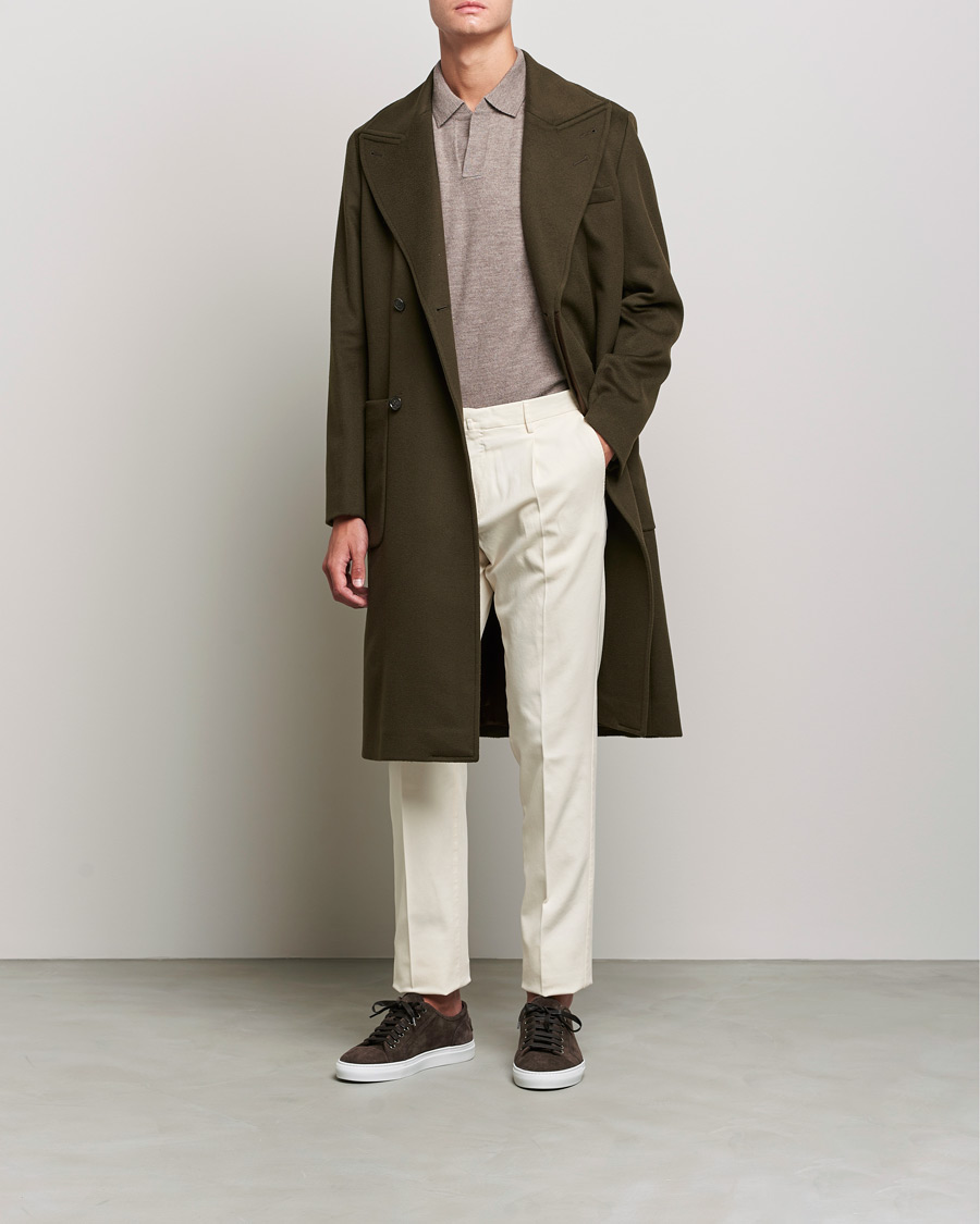 Herr | Jackor | Tiger of Sweden | Jeean Wool Coat Dark Brown