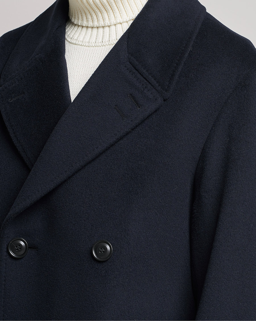 Herr | Jackor | Tiger of Sweden | Eerik Wool Peacoat Light Ink