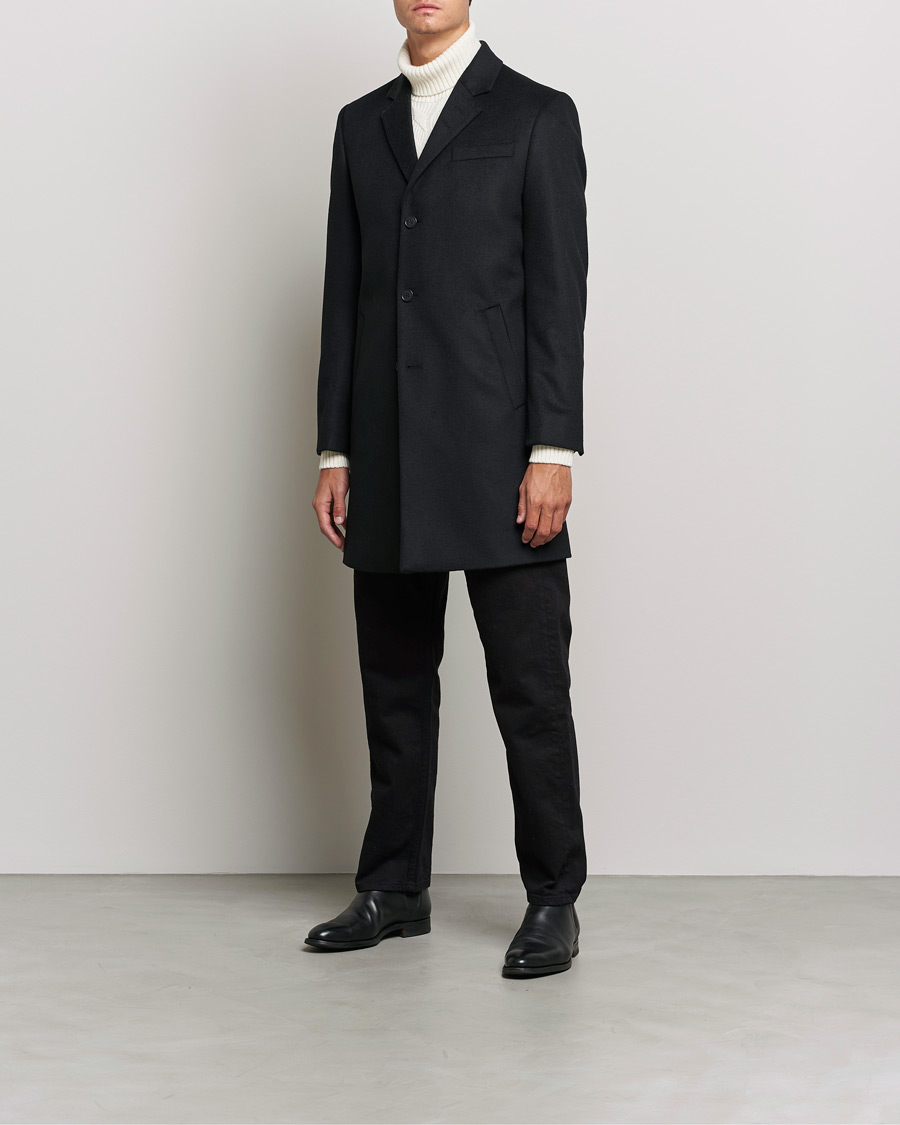 Herr | Jackor | Tiger of Sweden | Cempsey Wool Cashmere Coat Black