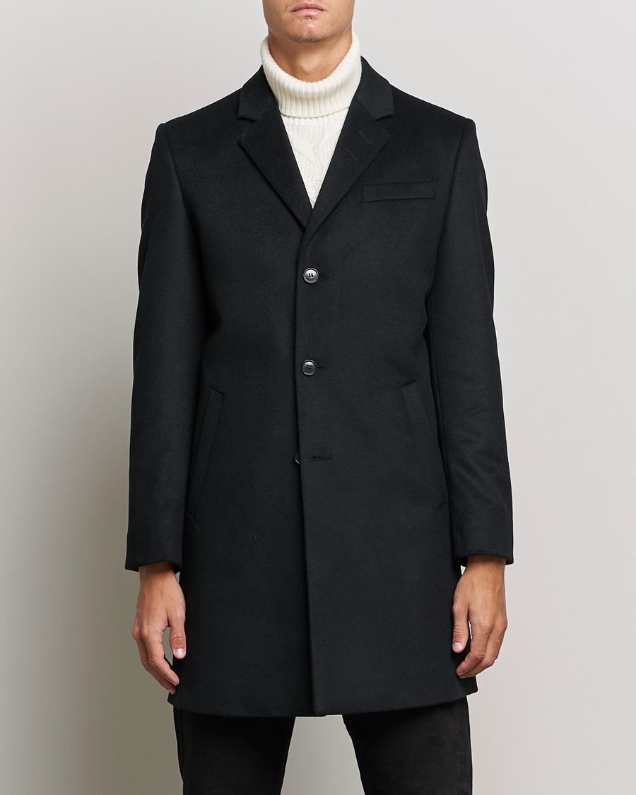 Herr | Jackor | Tiger of Sweden | Cempsey Wool Cashmere Coat Black
