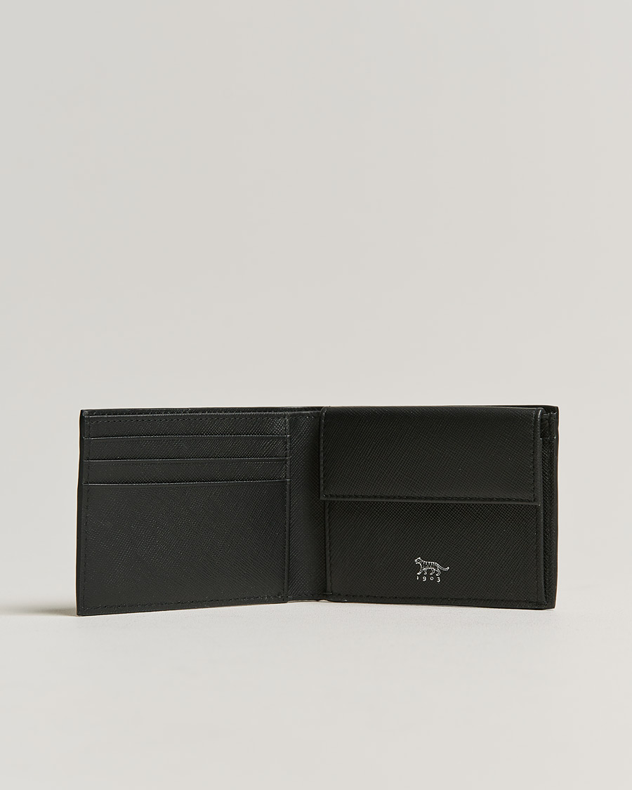 Herr | Tiger of Sweden Wivalius Leather Card Holder Black | Tiger of Sweden | Wivalius Leather Card Holder Black