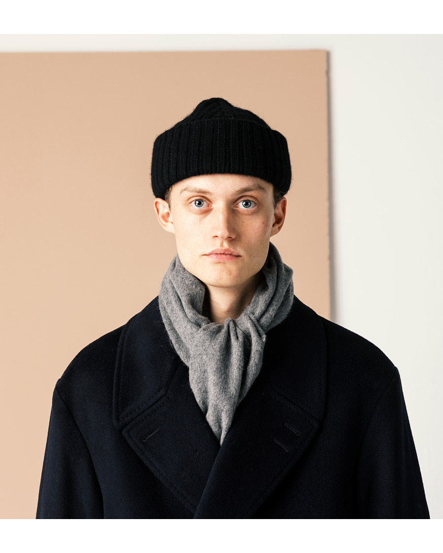 Herr | Tiger of Sweden Sylan Wool Scarf Grey Mel | Tiger of Sweden | Sylan Wool Scarf Grey Mel