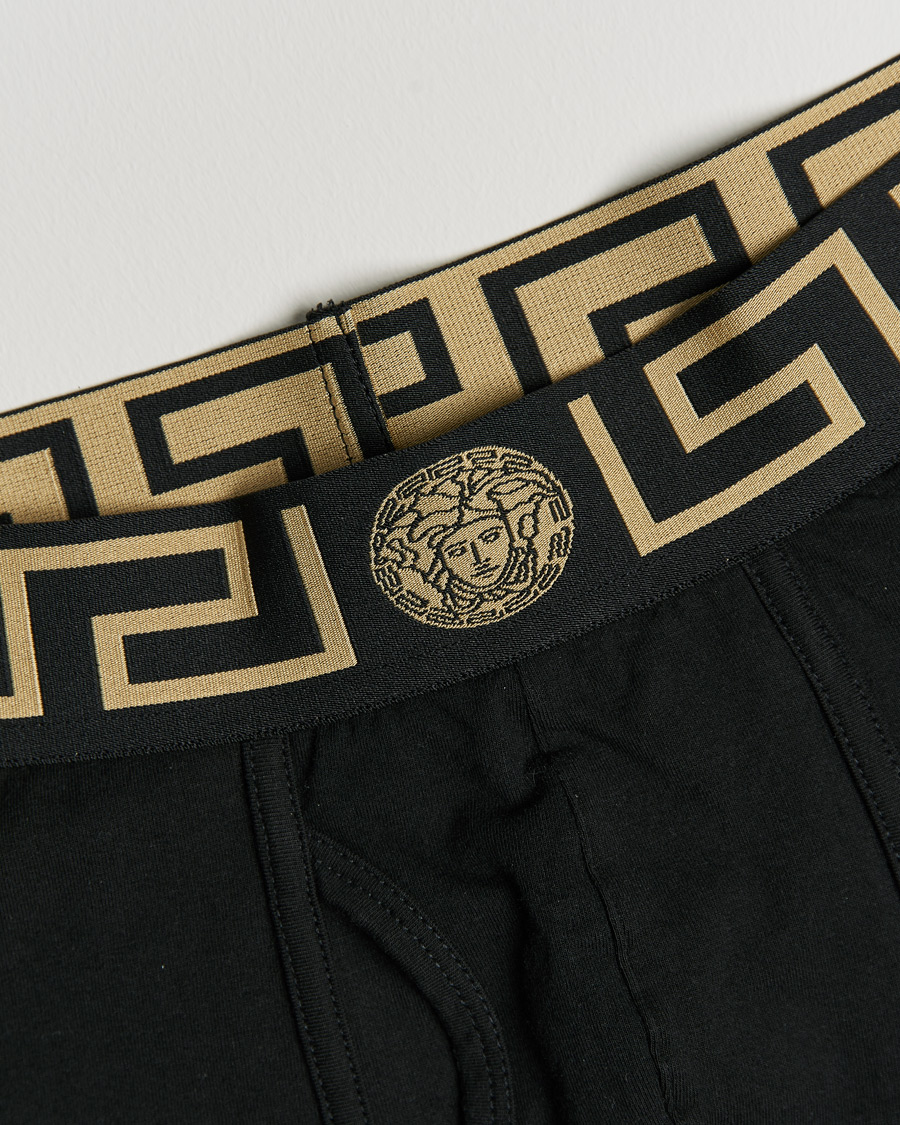 Herr | Underkläder | Versace | Greca Long Johns Black