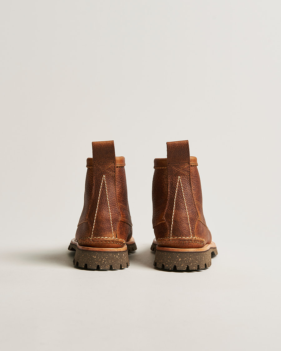 Herr | Yuketen Cortina Sole Angler Boots Brown Grain Calf | Yuketen | Cortina Sole Angler Boots Brown Grain Calf
