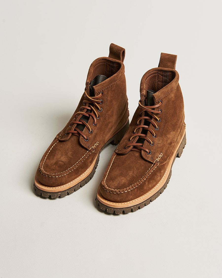 Herr | Yuketen Cortina Sole Angler Boots Dark Brown Suede | Yuketen | Cortina Sole Angler Boots Dark Brown Suede