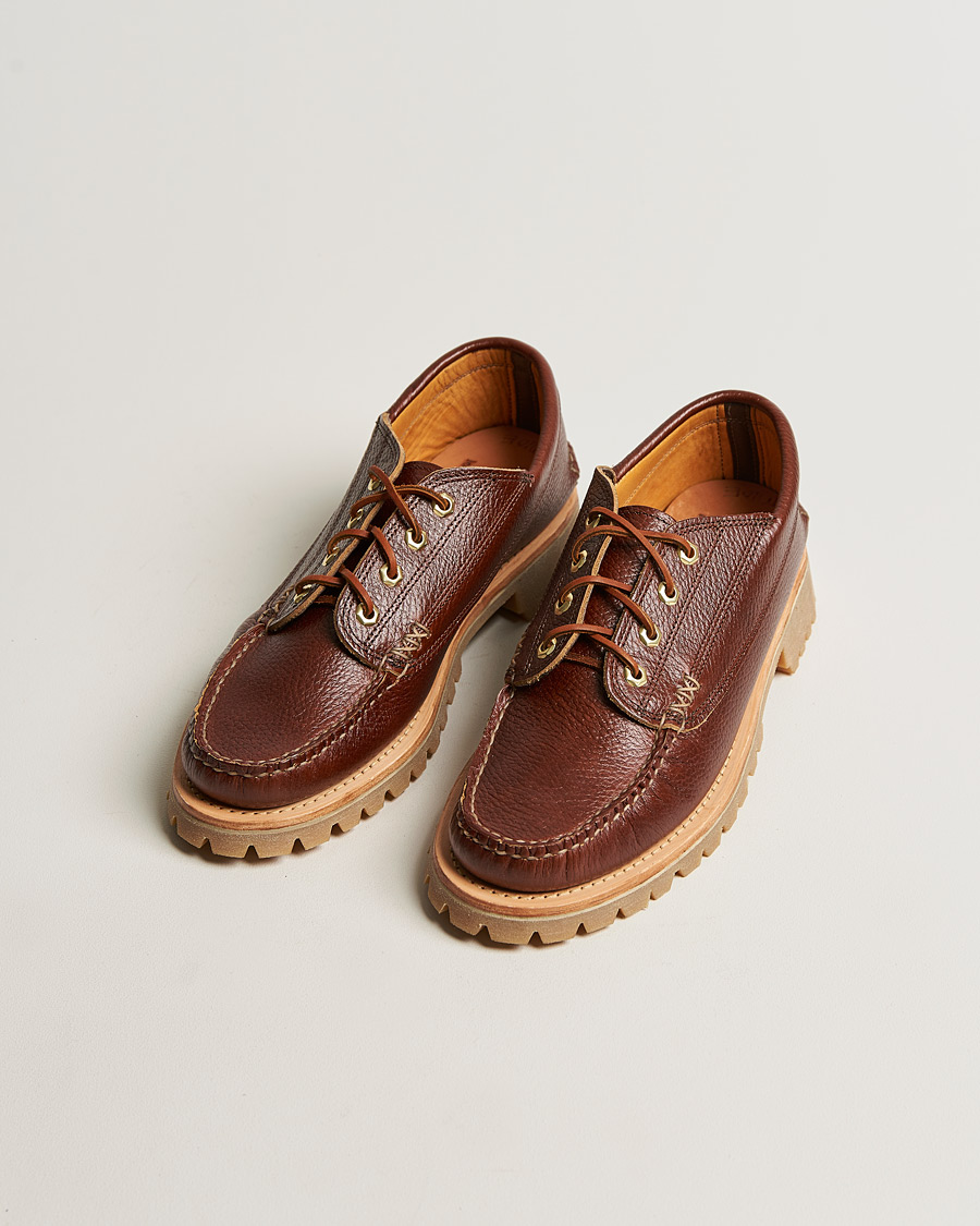 Herr |  | Yuketen | Angler Moc Shoe Dark Brown Grain Calf