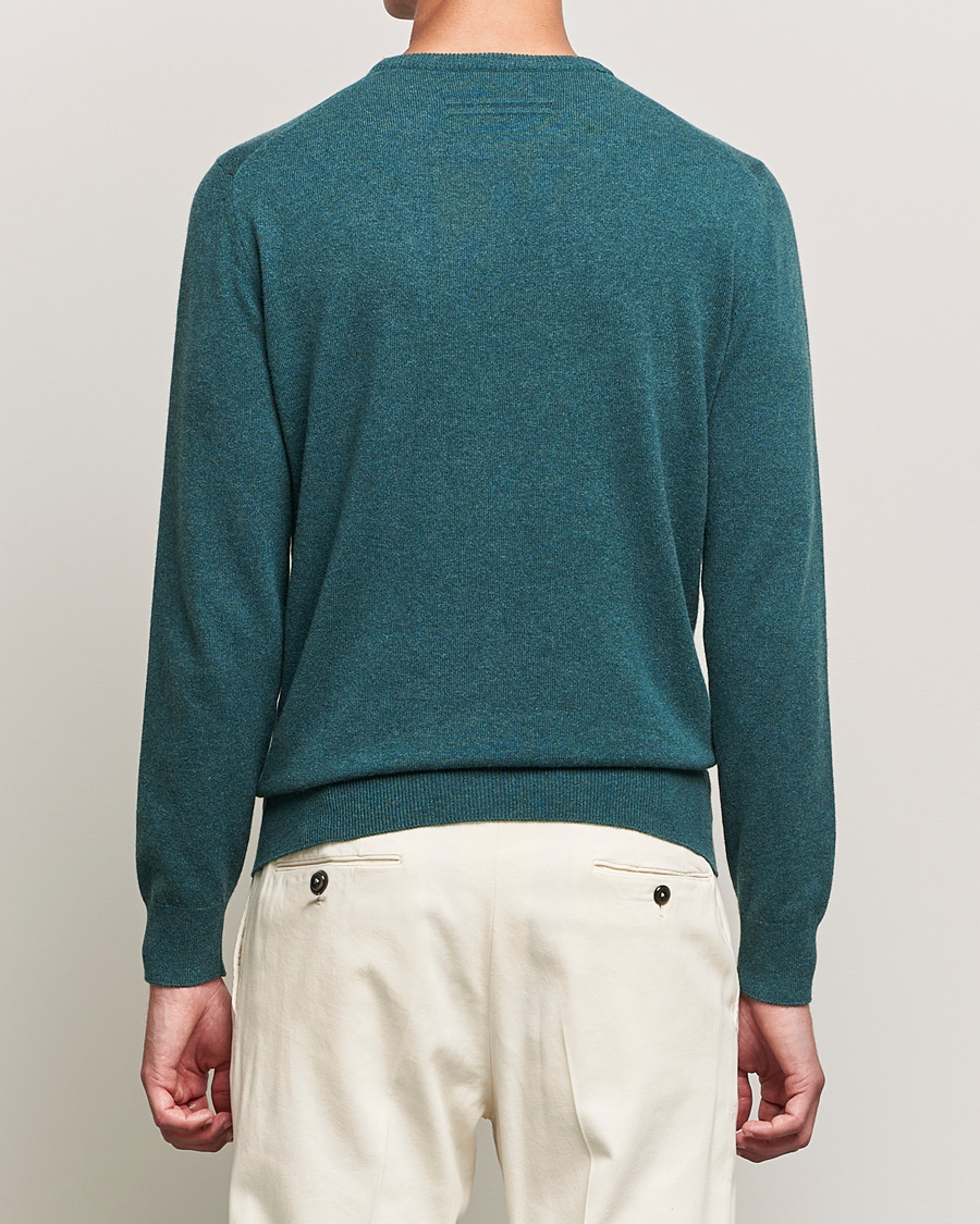 Herr | Tröjor | Zegna | Oasi Cashmere Crew Neck Teal