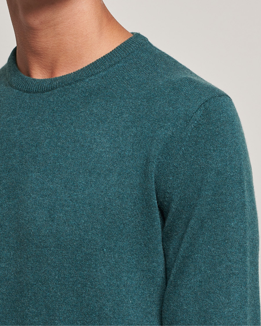 Herr | Tröjor | Zegna | Oasi Cashmere Crew Neck Teal
