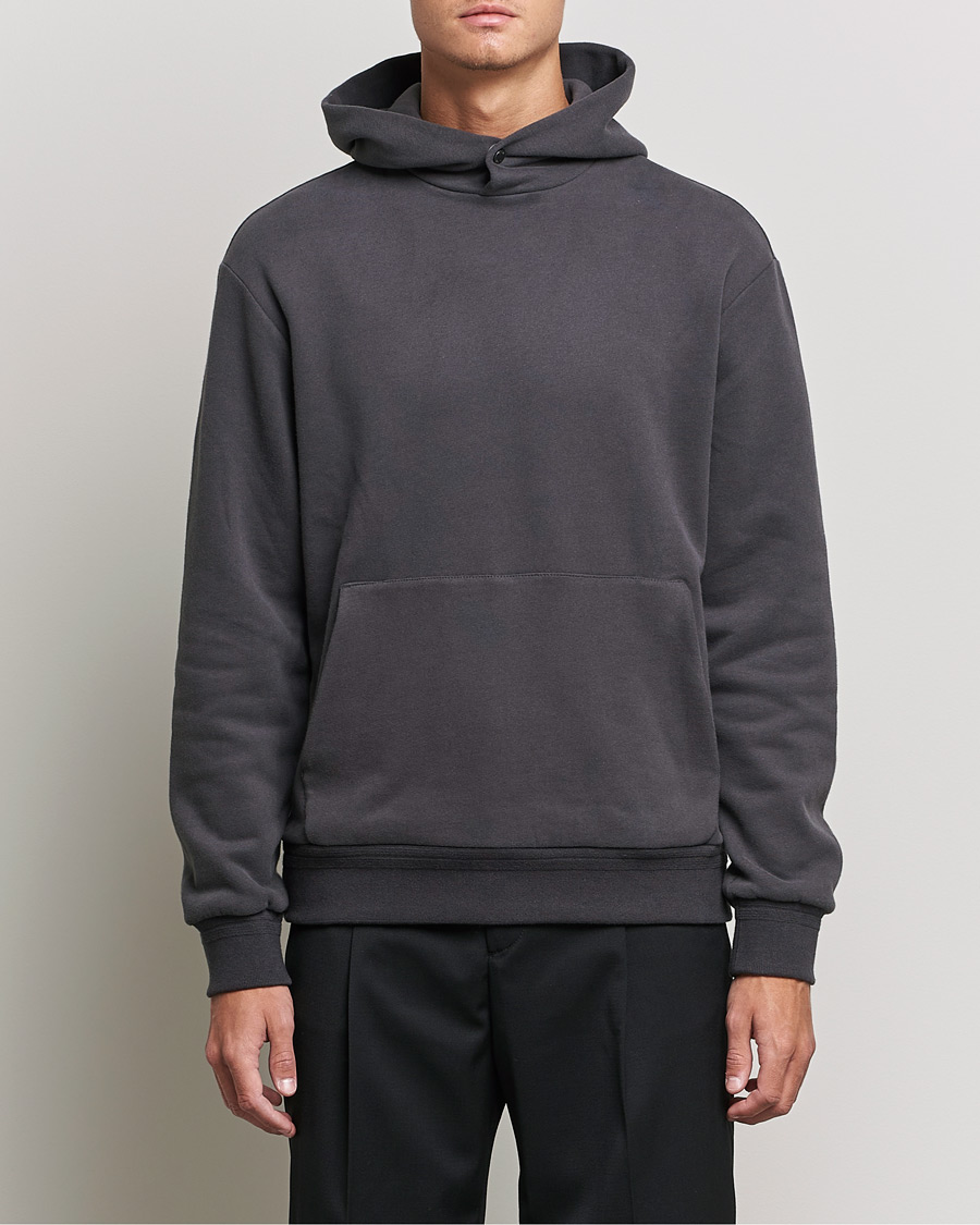 Herr | Tröjor | Zegna | Cotton/Cashmere Hoodie Heather Grey