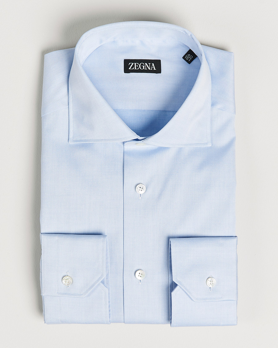Herr | Skjortor | Zegna | Slim Fit Dress Shirt Light Blue