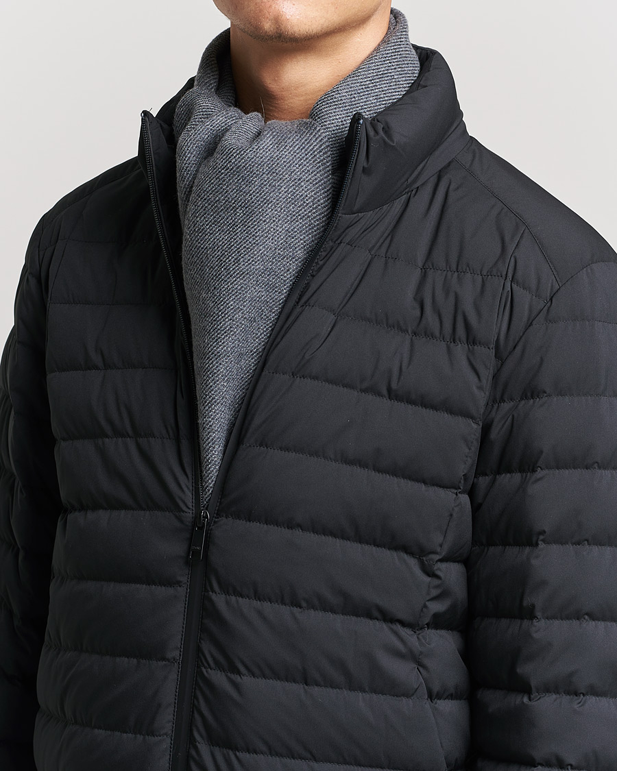 Herr | Zegna Bicolor Wool Scarf Dark Grey | Zegna | Bicolor Wool Scarf Dark Grey