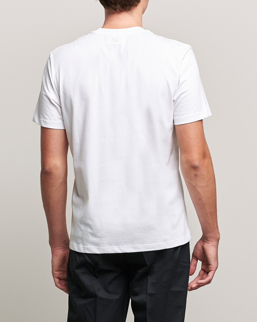 Herr | T-Shirts | AMI | Heart Logo T-Shirt White