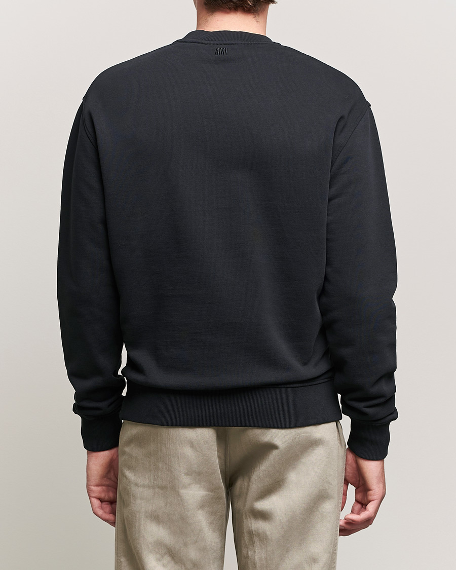 Herr | Tröjor | AMI | Heart Logo Sweatshirt Black