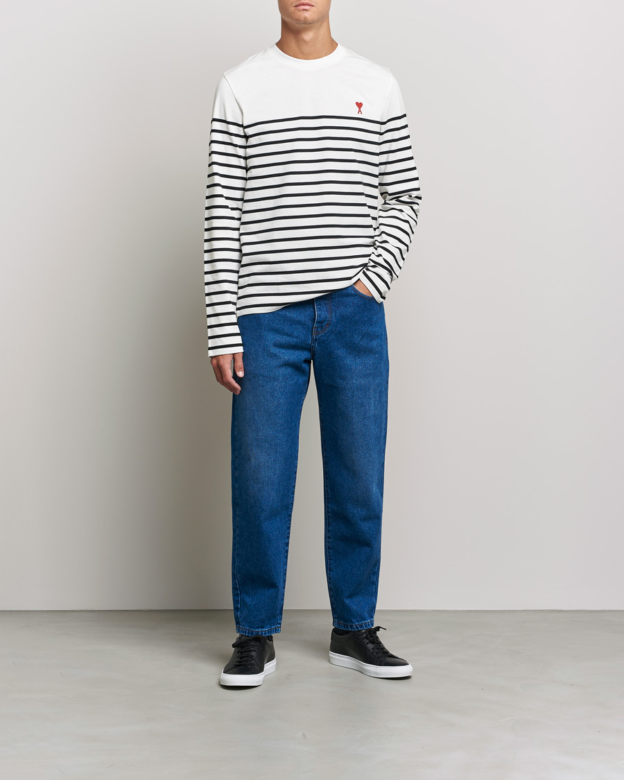 Herr | Tapered fit | AMI | Tapered Jeans Dark Blue Wash