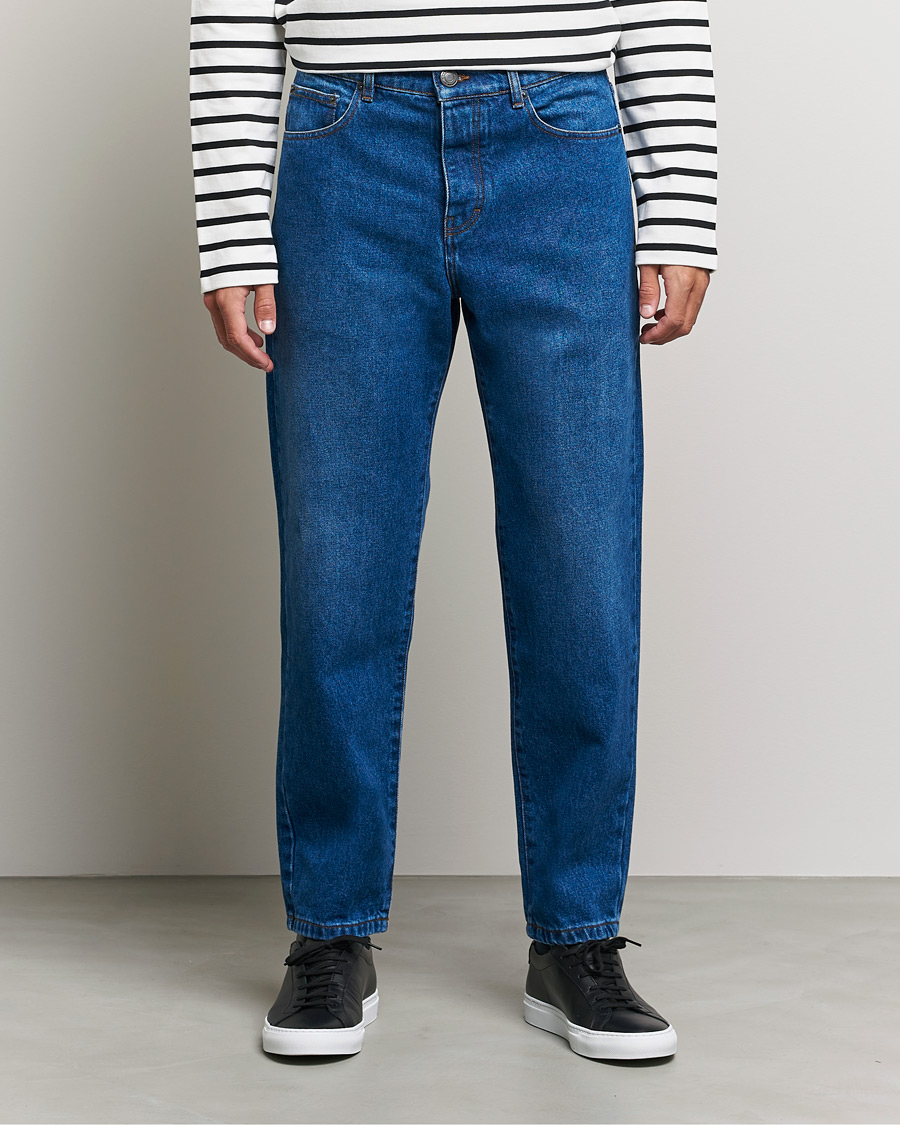 Herr |  | AMI | Tapered Jeans Dark Blue Wash