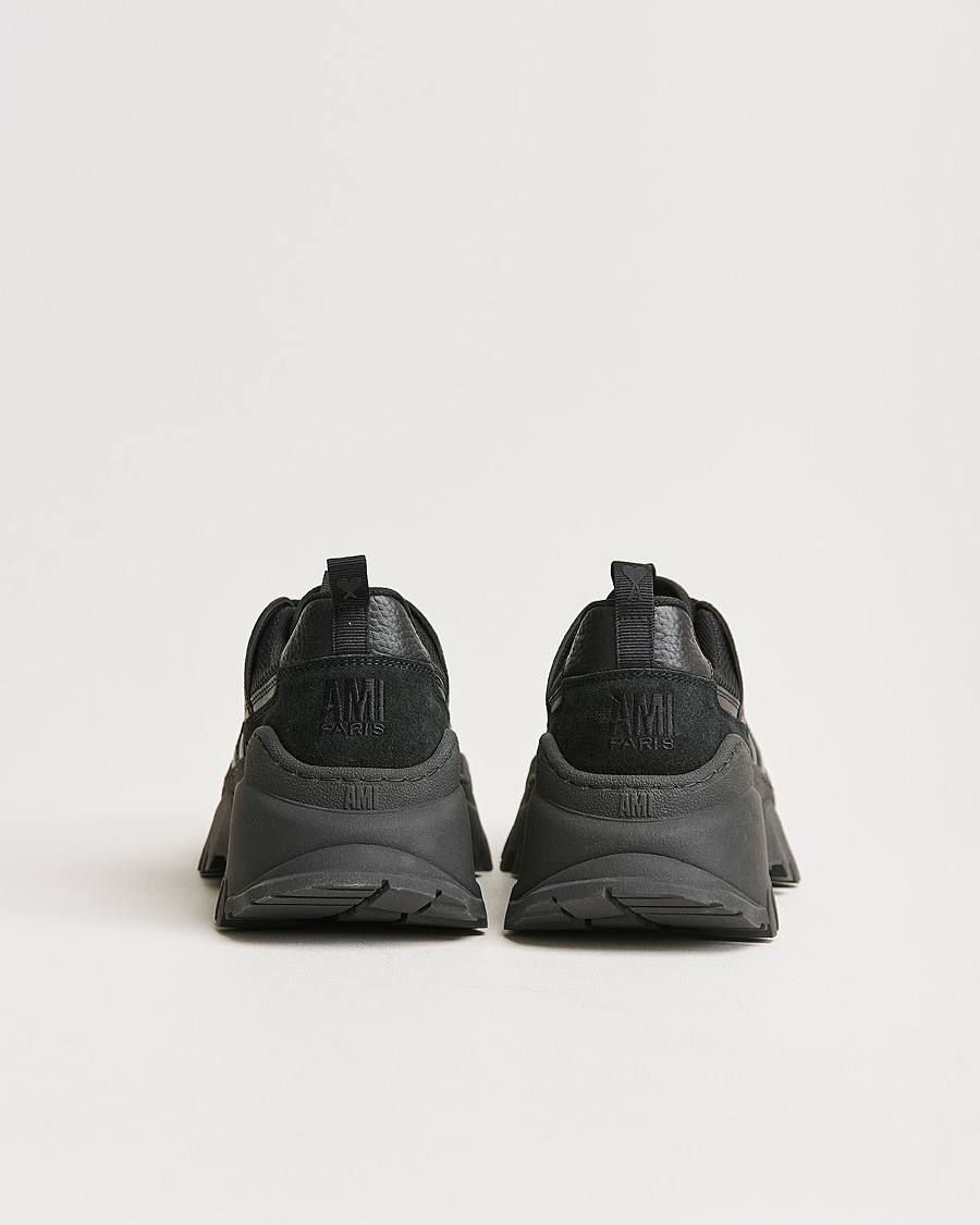Herr | AMI Lucky 9 Running Sneakers Black | AMI | Lucky 9 Running Sneakers Black