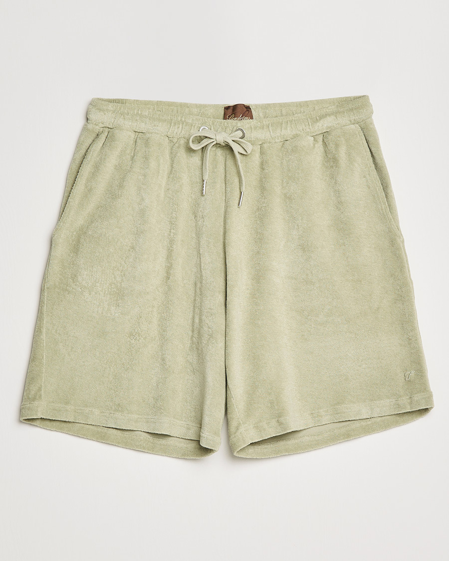 Herr | Shorts | Stenströms | Towelling Cotton Shorts Olive