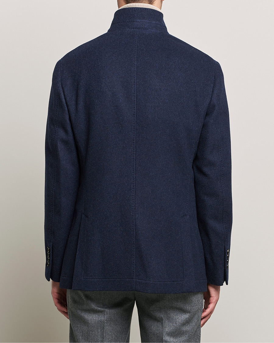 Herr | Jackor | Brunello Cucinelli | Cashmere City Jacket Dark Blue