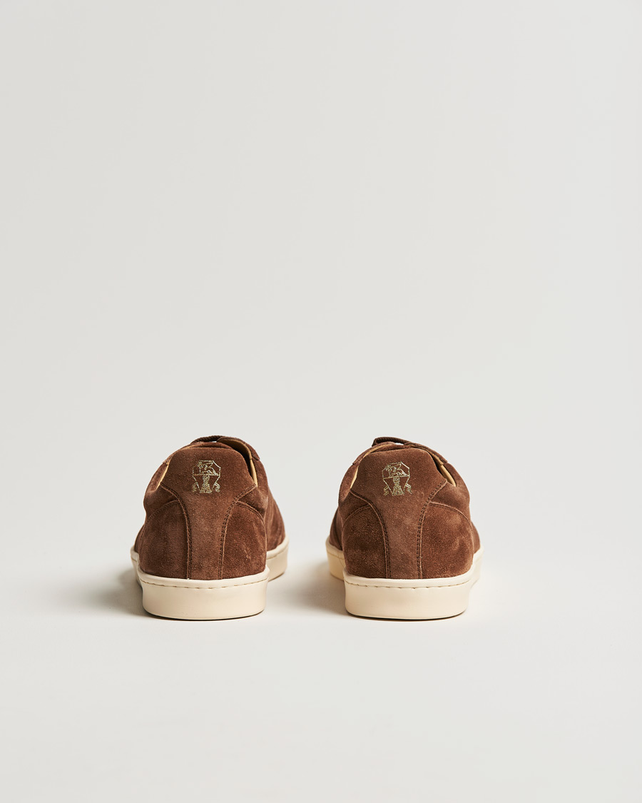 Herr | Brunello Cucinelli Low Sneaker Brown Suede | Brunello Cucinelli | Low Sneaker Brown Suede