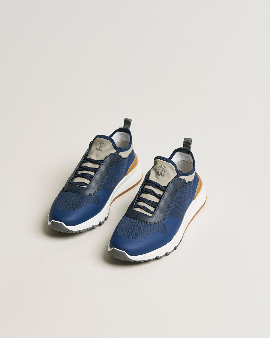 Herr | Brunello Cucinelli Running Sneaker Navy | Brunello Cucinelli | Running Sneaker Navy