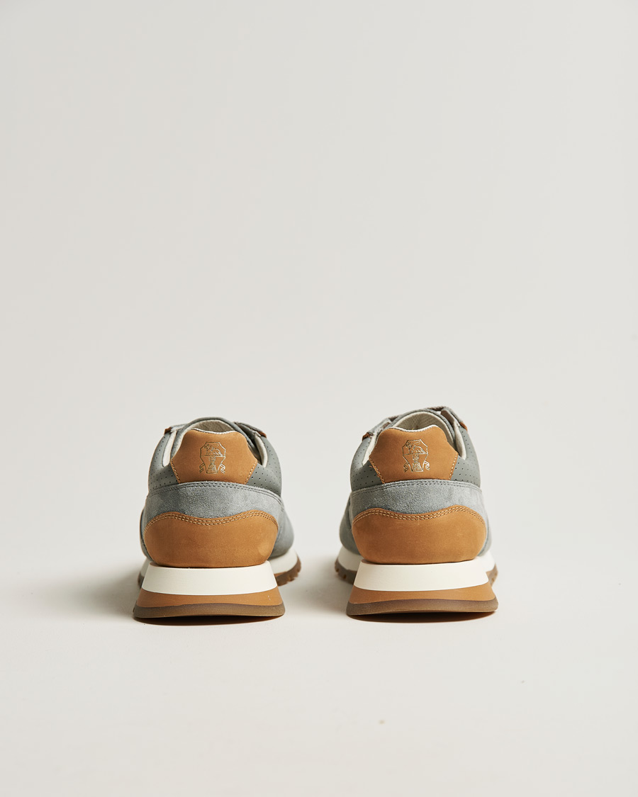 Herr | Brunello Cucinelli Running Sneaker Grey Suede | Brunello Cucinelli | Running Sneaker Grey Suede