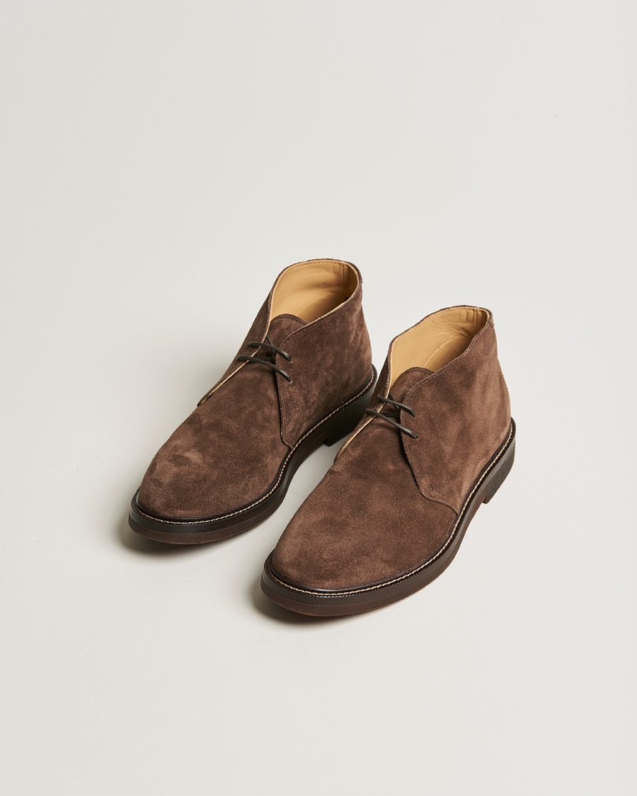 Herr | | Brunello Cucinelli | Desert Boot Dark Brown Suede
